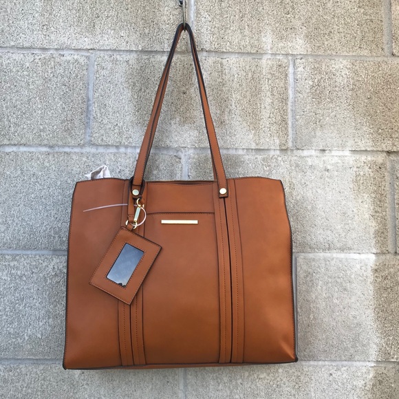 Steve Madden cognac tote - Picture 5 of 6
